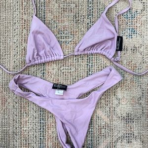 Bright Swimwear purple bikini size S